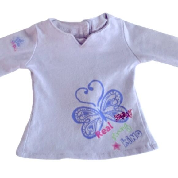 American Girl Butterfly Tee - Real Me Outfit 2010-2012, Fits 18” Dolls - Rare - Picture 1 of 7